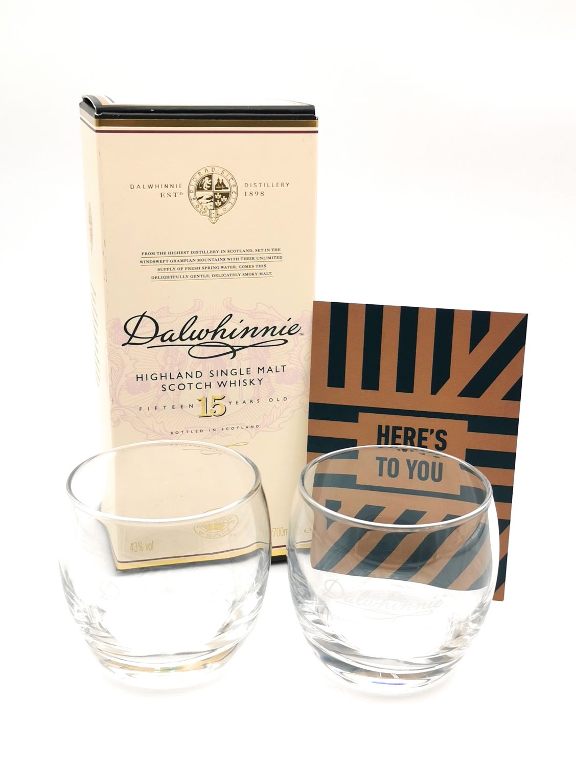 Spirituosen Aktion! 1x Highland Scotch l :: Alkohol 43% Malt 0,7 Single Whisky 15 Jahre Dalwhinnie